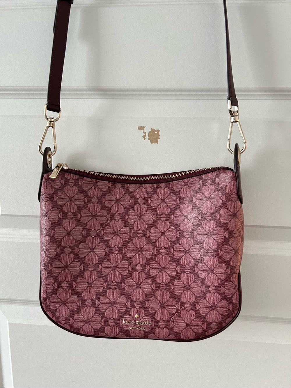 Kate Spade Signature Spade Flower PVC Convertible Crossbody Bag